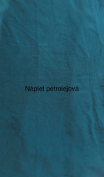 Náplet hladký  - petrolejový č 25